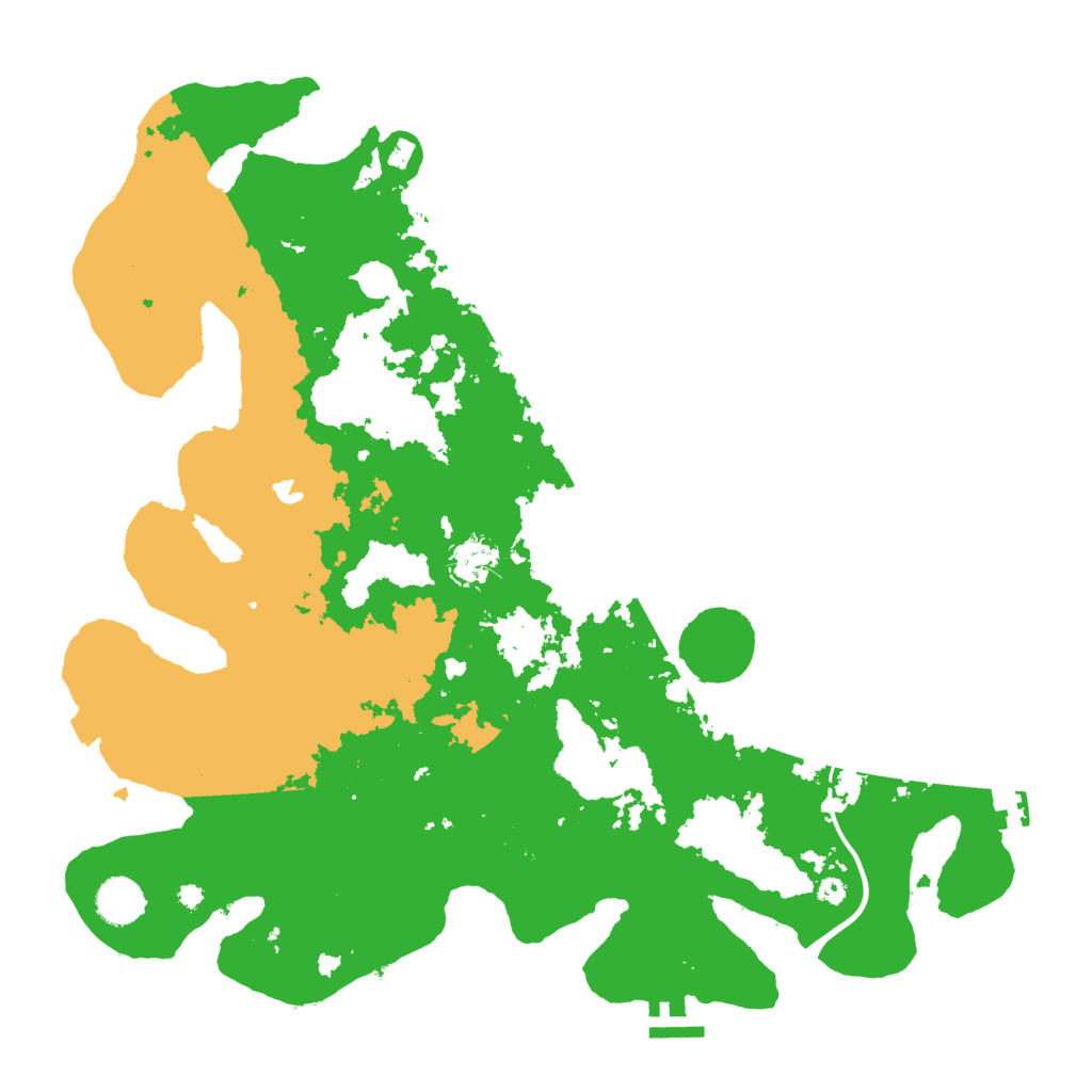 Biome Rust Map: Procedural Map, Size: 4000, Seed: 1615276555