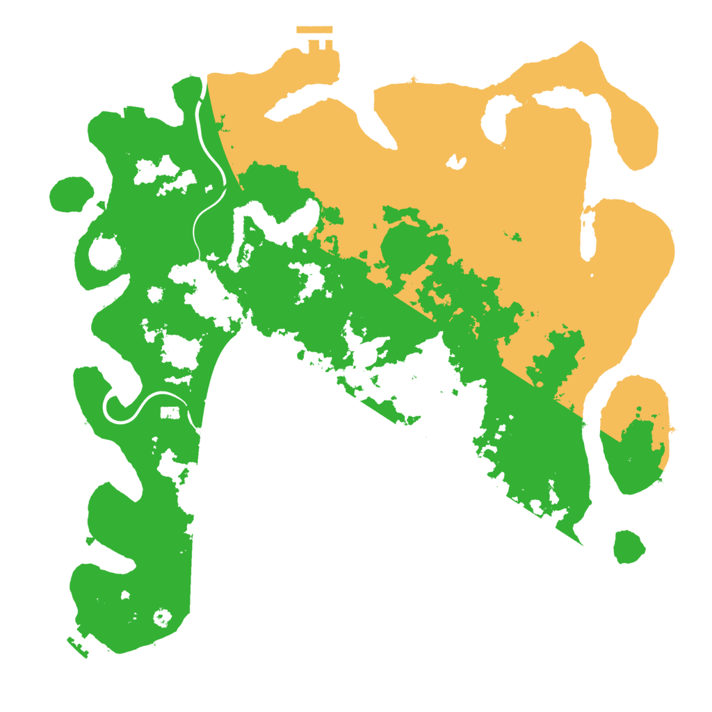 Biome Rust Map: Procedural Map, Size: 4000, Seed: 1064949596