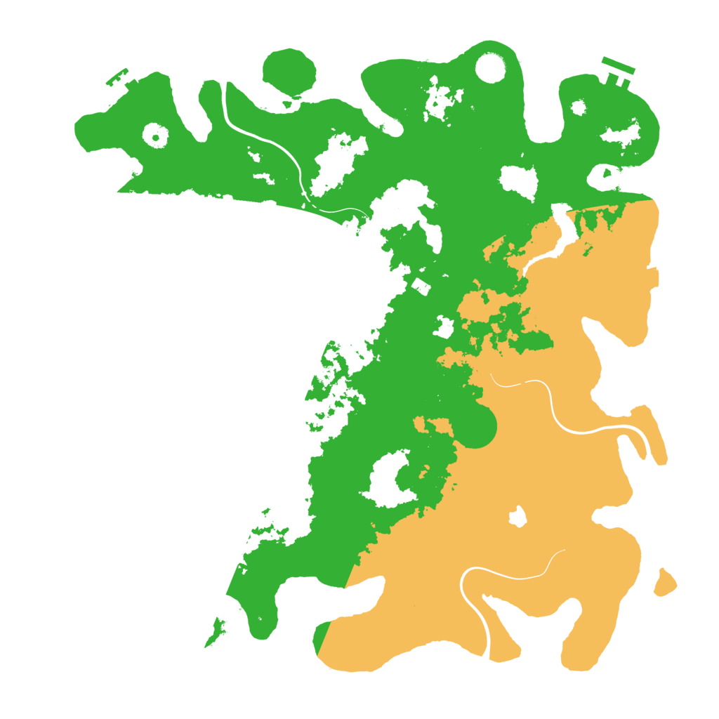 Biome Rust Map: Procedural Map, Size: 4250, Seed: 127412755