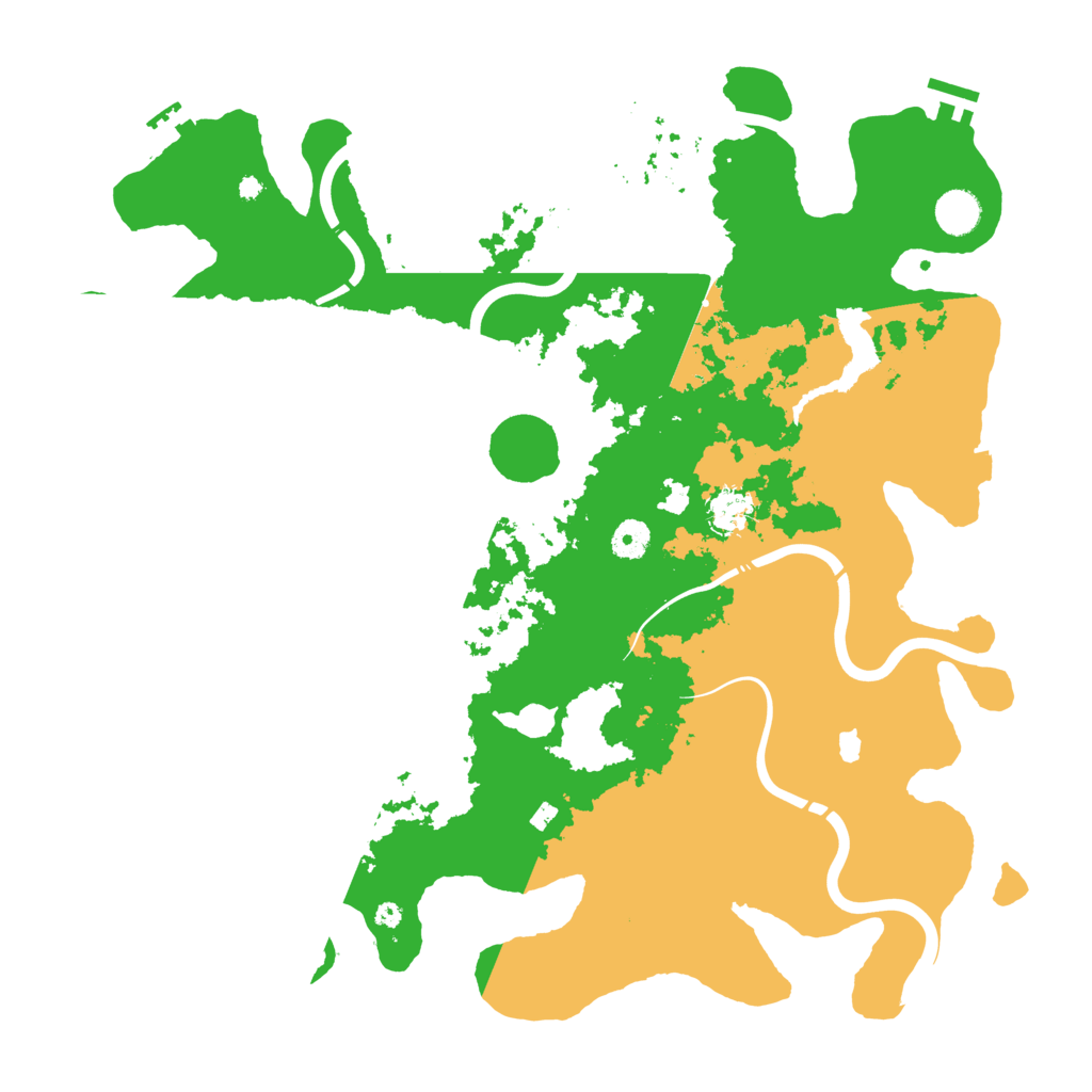 Biome Rust Map: Procedural Map, Size: 4250, Seed: 127412755