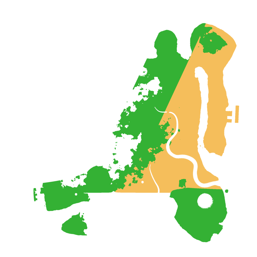 Biome Rust Map: Procedural Map, Size: 3000, Seed: 1889139558