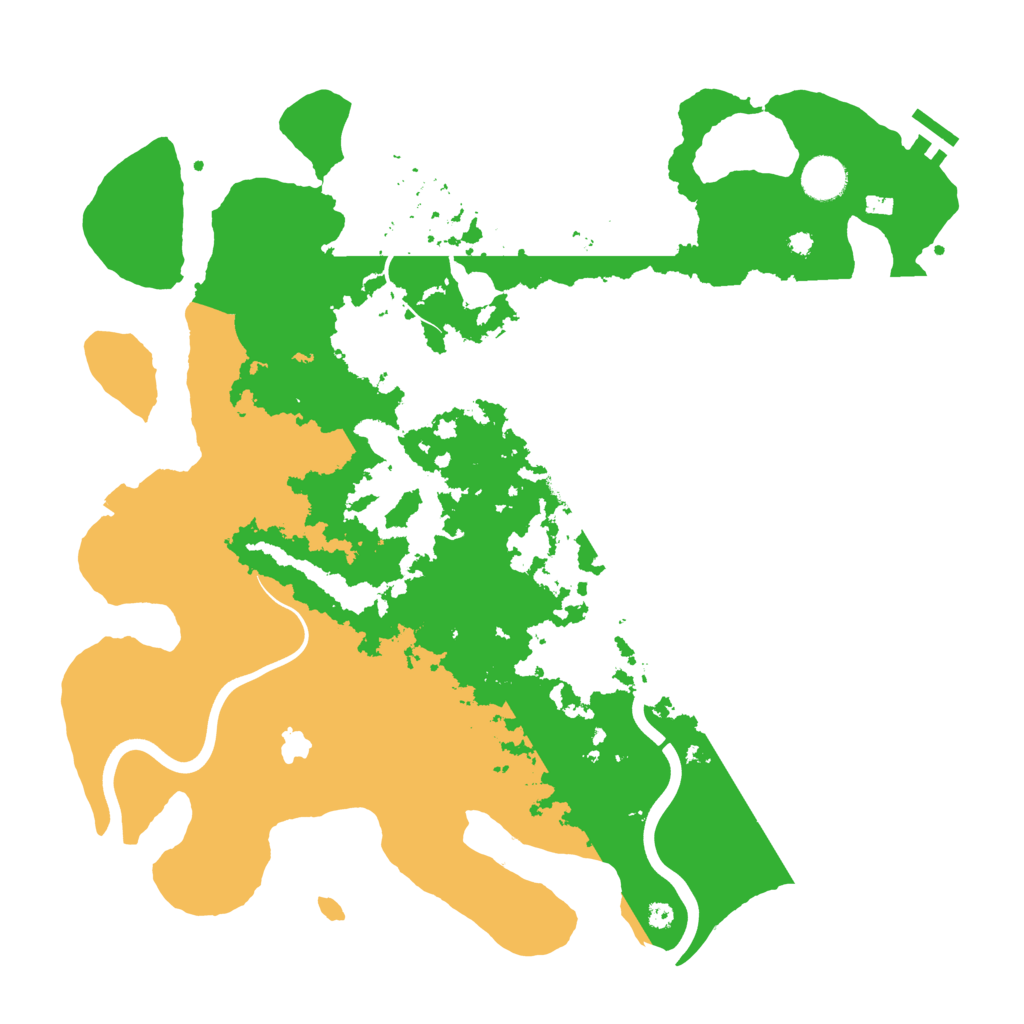 Biome Rust Map: Procedural Map, Size: 4000, Seed: 343026063