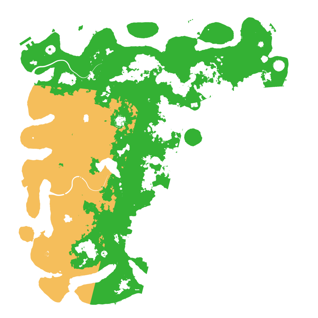 Biome Rust Map: Procedural Map, Size: 5000, Seed: 19971103