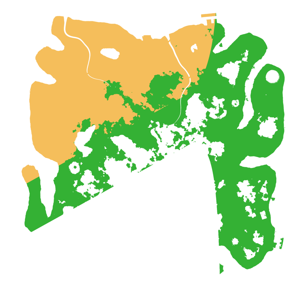 Biome Rust Map: Procedural Map, Size: 4000, Seed: 297538953