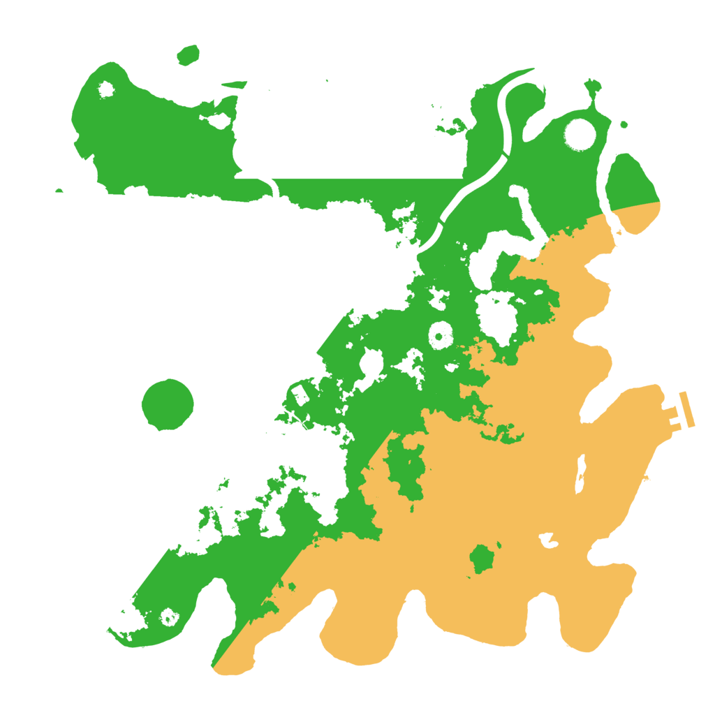 Biome Rust Map: Procedural Map, Size: 4000, Seed: 20241220