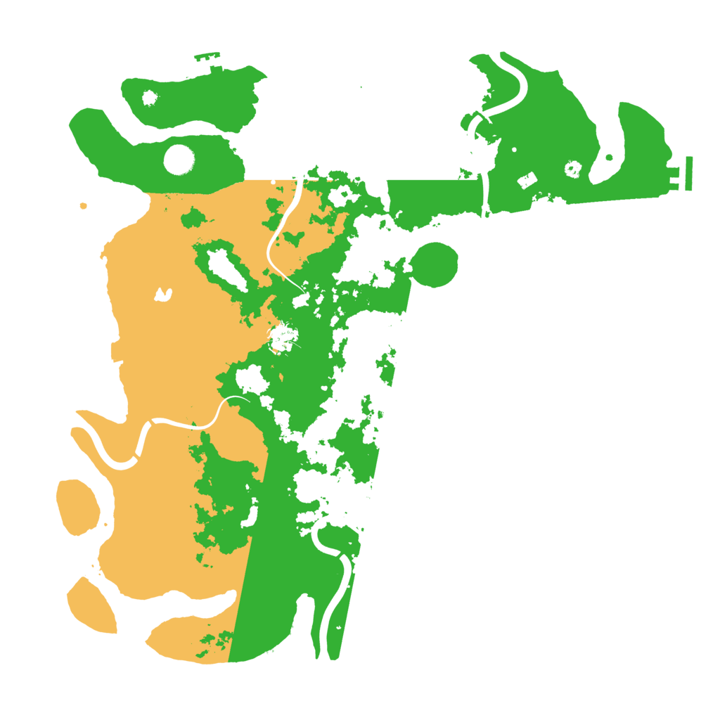 Biome Rust Map: Procedural Map, Size: 4255, Seed: 5236722