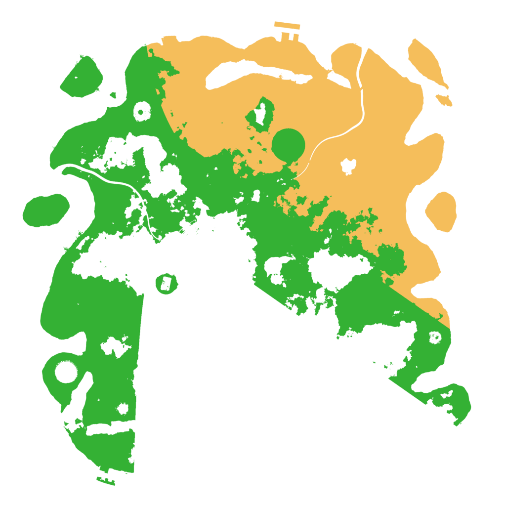 Biome Rust Map: Procedural Map, Size: 4000, Seed: 406970475