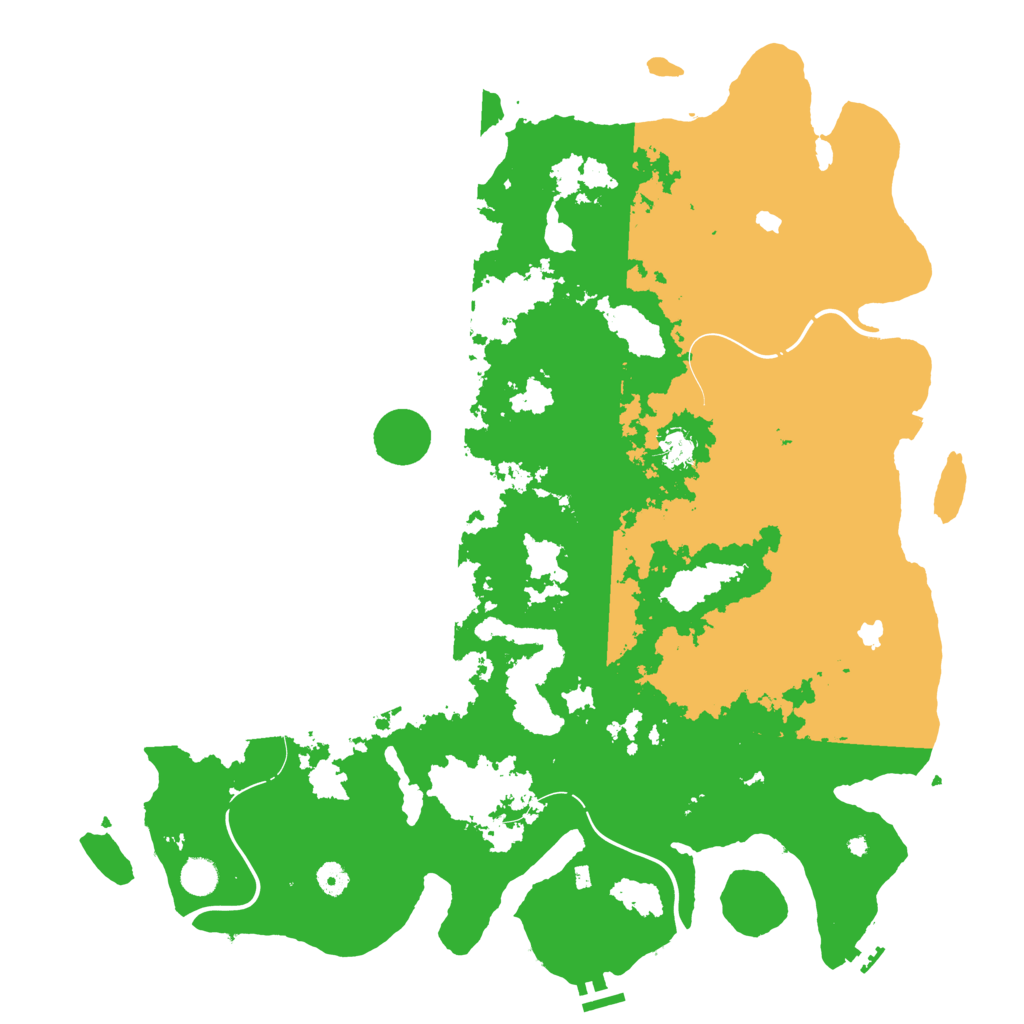 Biome Rust Map: Procedural Map, Size: 4800, Seed: 743177564