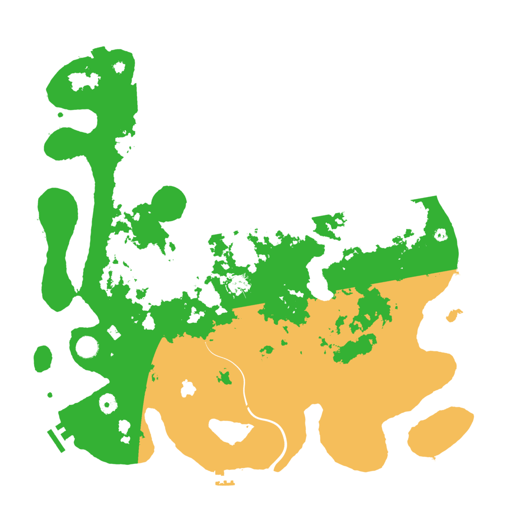 Biome Rust Map: Procedural Map, Size: 4000, Seed: 821668342
