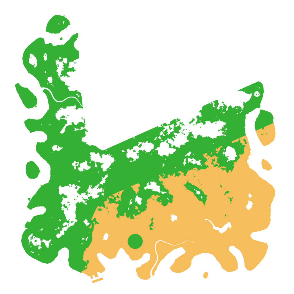 Biome Rust Map: Procedural Map, Size: 5193, Seed: 1891110721