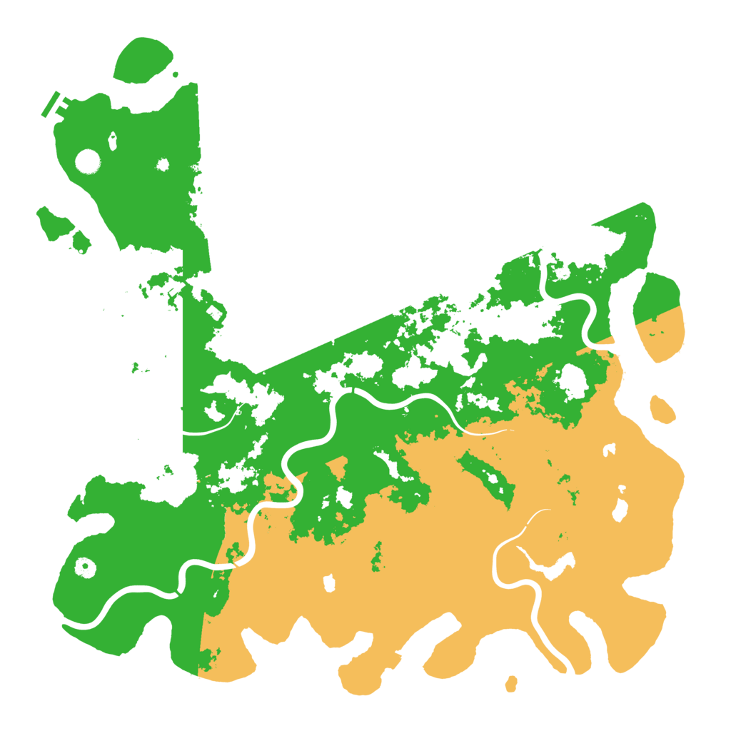 Biome Rust Map: Procedural Map, Size: 5193, Seed: 1891110721