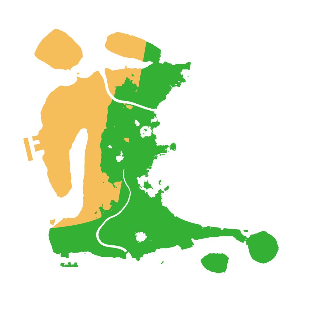 Biome Rust Map: Procedural Map, Size: 2750, Seed: 1506329395