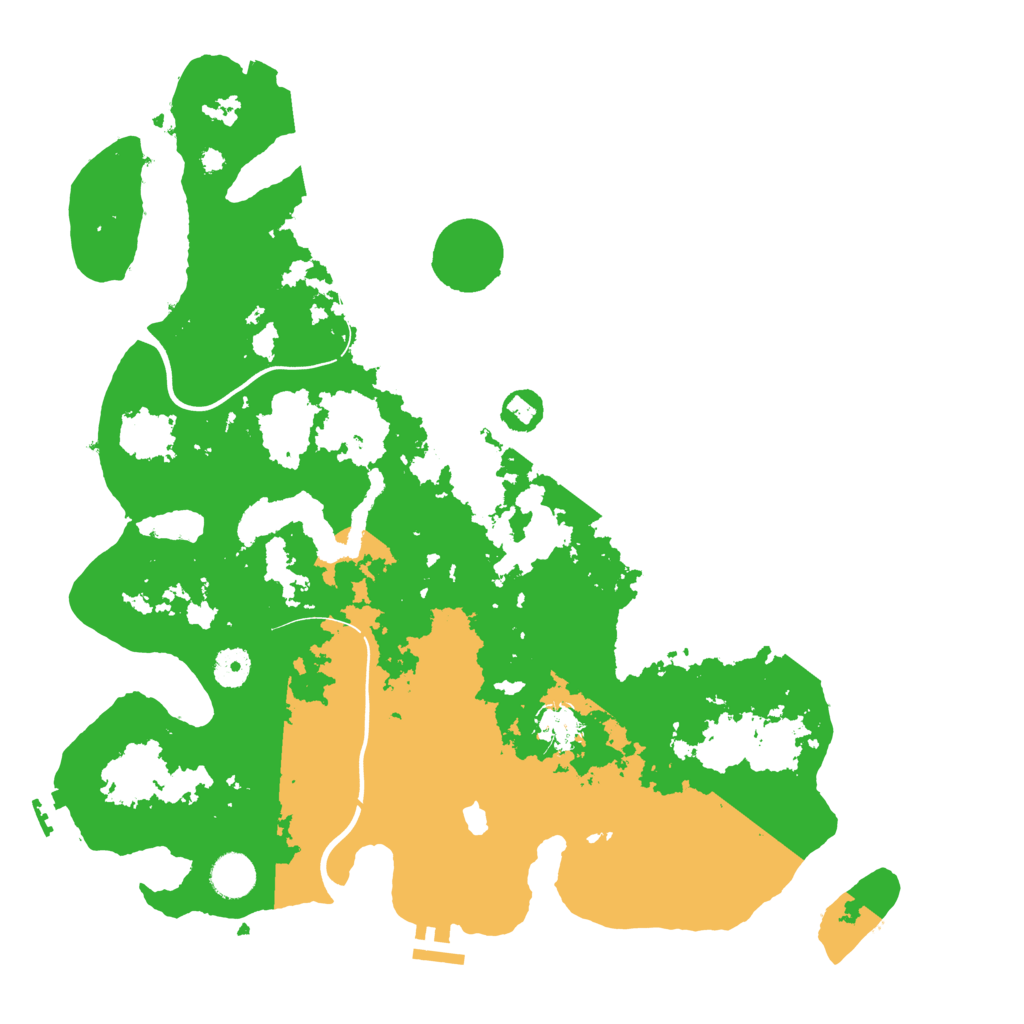 Biome Rust Map: Procedural Map, Size: 4000, Seed: 1030925021