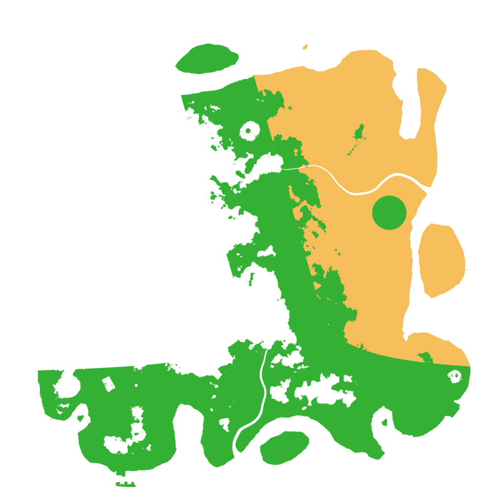 Biome Rust Map: Procedural Map, Size: 3900, Seed: 2265