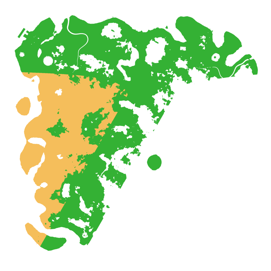 Biome Rust Map: Procedural Map, Size: 5000, Seed: 576748