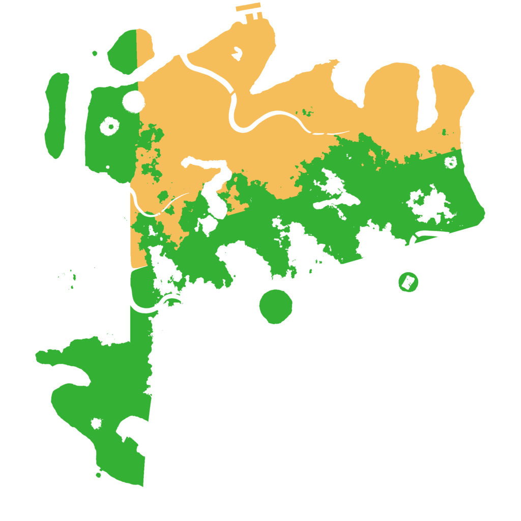 Biome Rust Map: Procedural Map, Size: 4250, Seed: 243758
