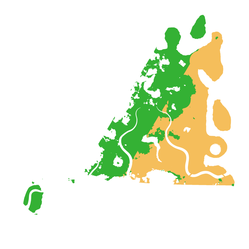 Biome Rust Map: Procedural Map, Size: 4000, Seed: 190514