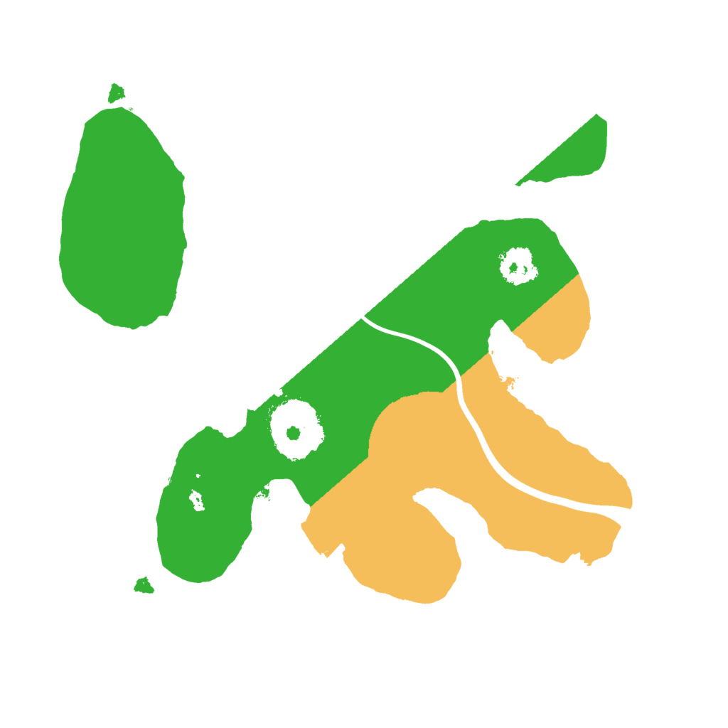 Biome Rust Map: Procedural Map, Size: 2000, Seed: 56322333