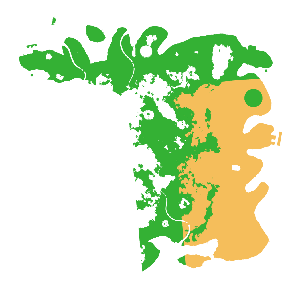 Biome Rust Map: Procedural Map, Size: 4250, Seed: 1777107776