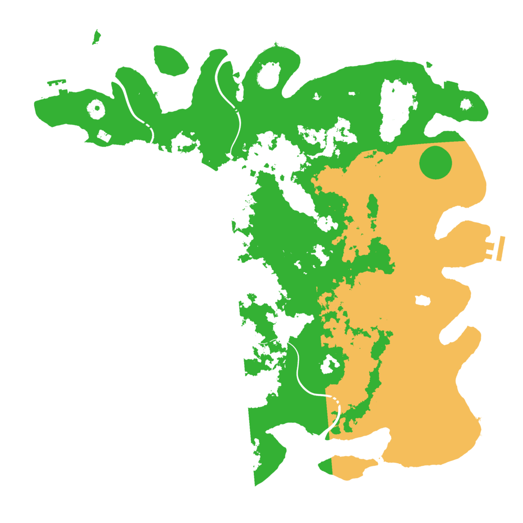 Biome Rust Map: Procedural Map, Size: 4250, Seed: 1777107776