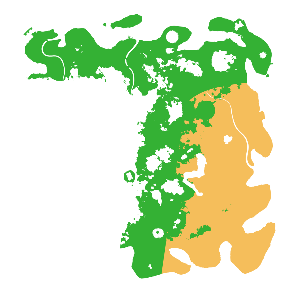 Biome Rust Map: Procedural Map, Size: 4250, Seed: 50011