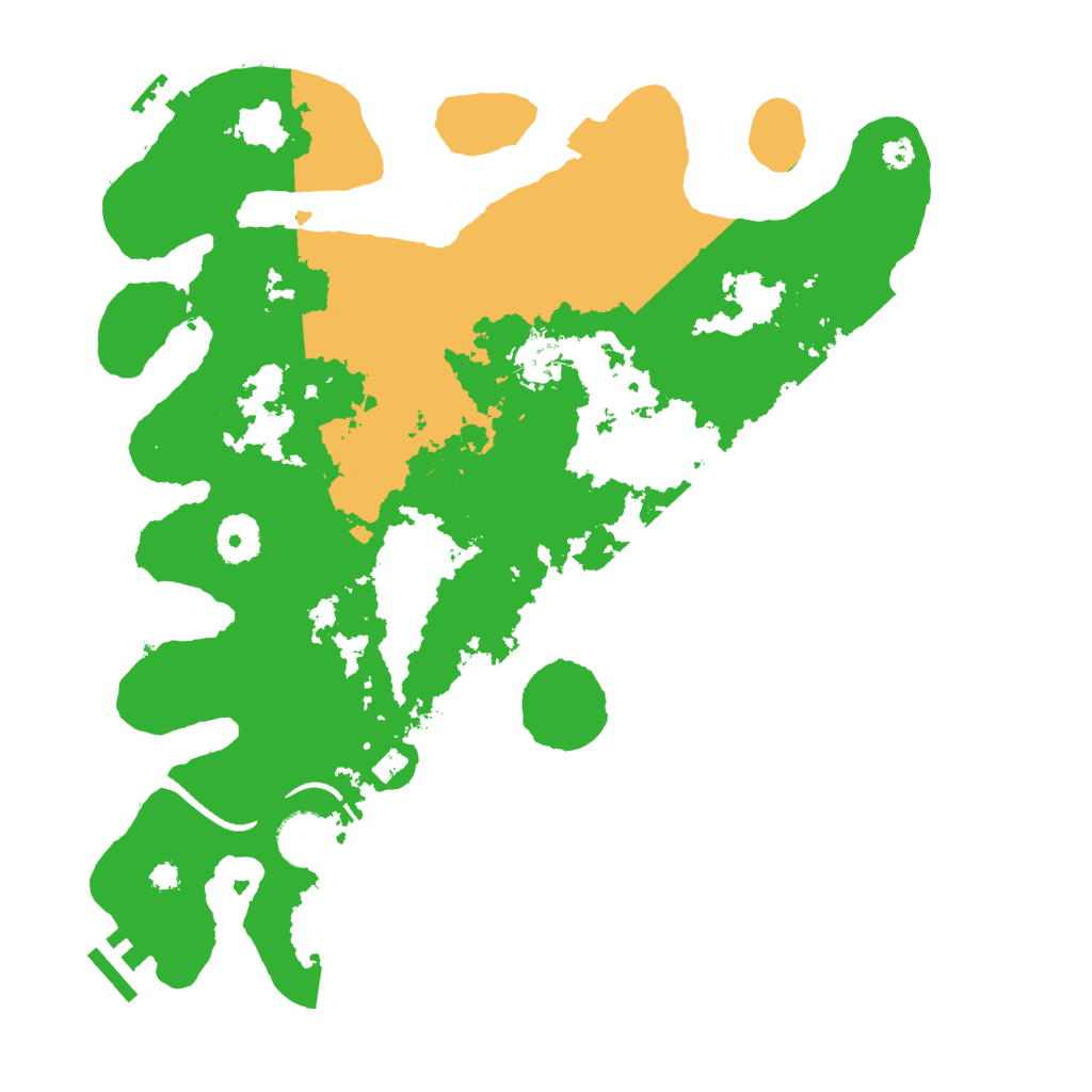 Biome Rust Map: Procedural Map, Size: 3500, Seed: 2135480303