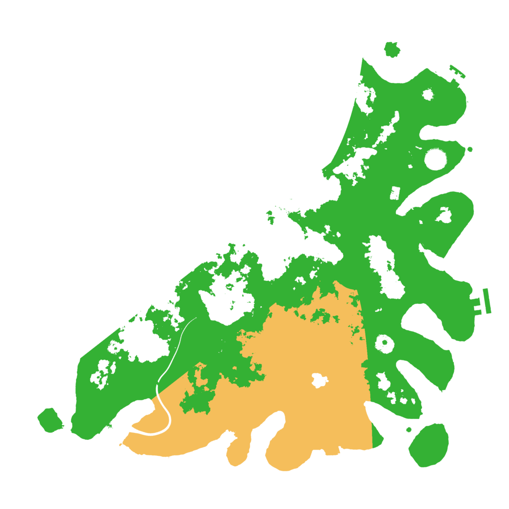 Biome Rust Map: Procedural Map, Size: 4096, Seed: 2037408120