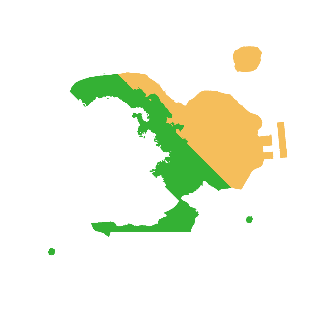 Biome Rust Map: Procedural Map, Size: 1750, Seed: 2114234510