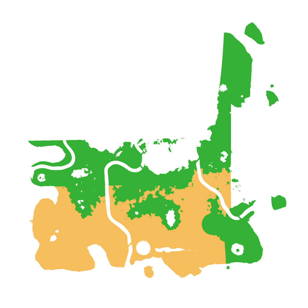Biome Rust Map: Procedural Map, Size: 3800, Seed: 642460128