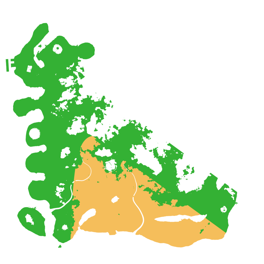 Biome Rust Map: Procedural Map, Size: 4250, Seed: 1018982298