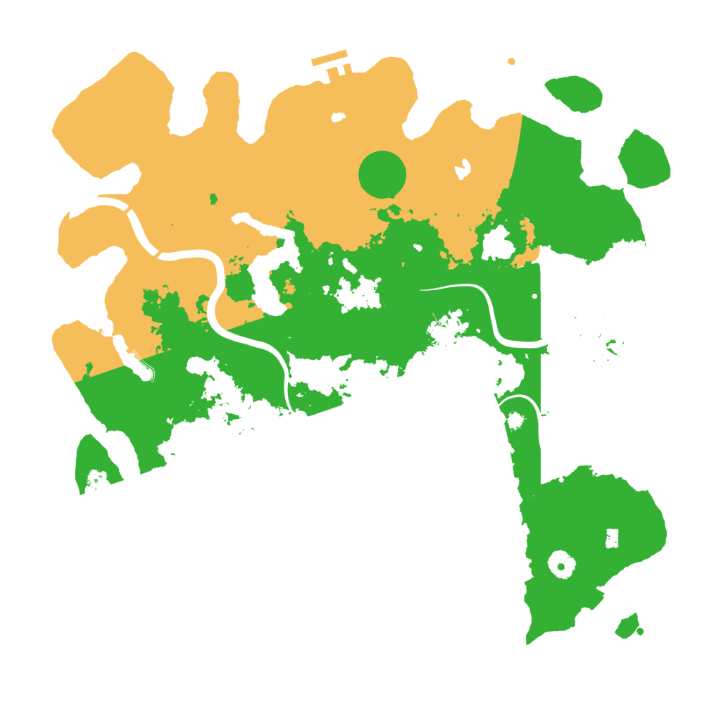 Biome Rust Map: Procedural Map, Size: 4000, Seed: 116316108
