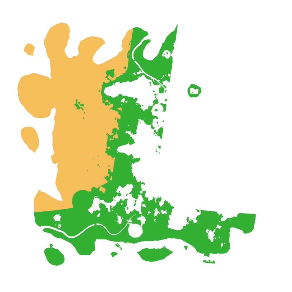 Biome Rust Map: Procedural Map, Size: 3700, Seed: 1465266699