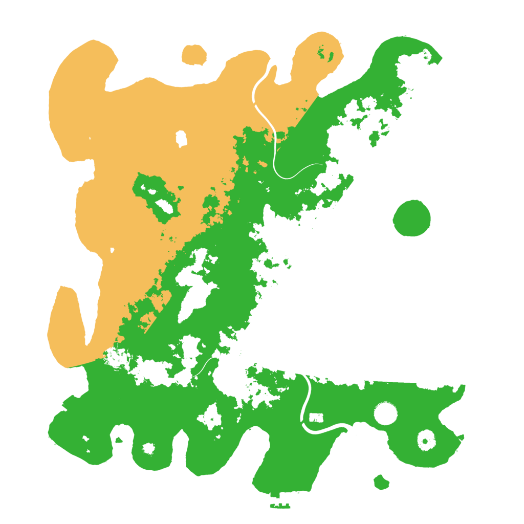 Biome Rust Map: Procedural Map, Size: 4000, Seed: 782349