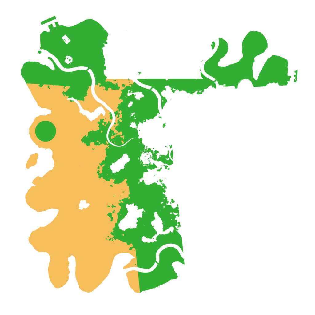 Biome Rust Map: Procedural Map, Size: 4000, Seed: 6739480
