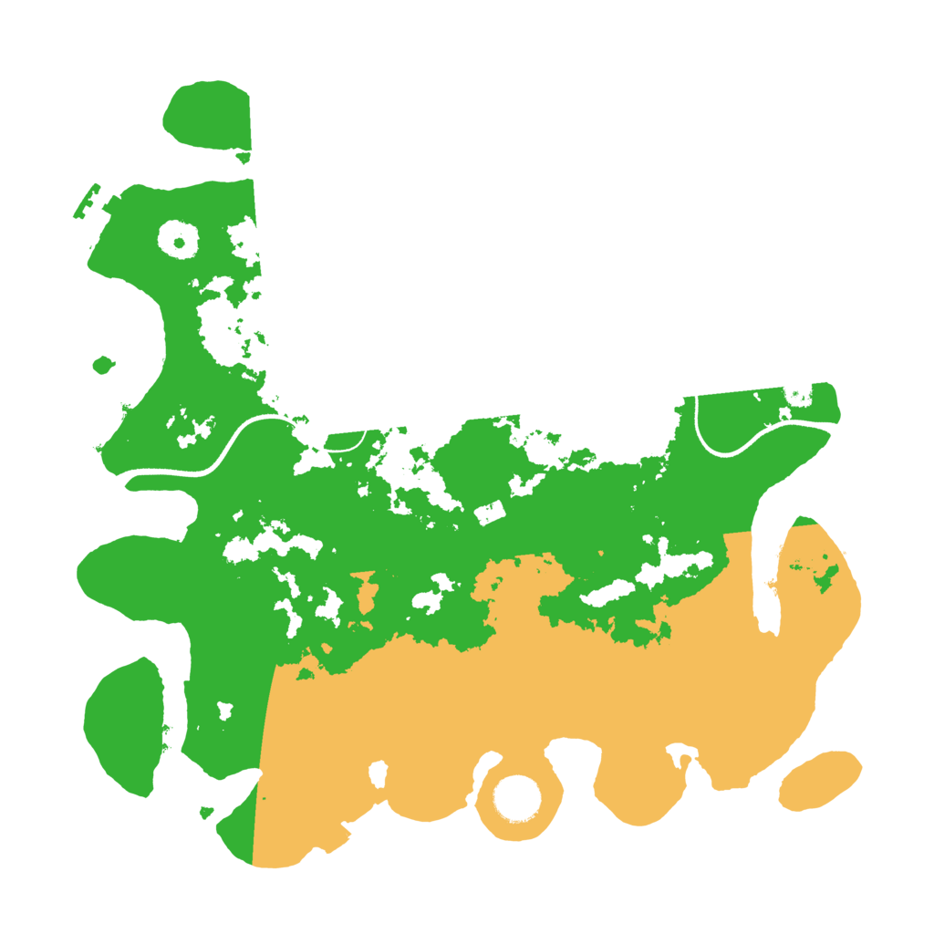 Biome Rust Map: Procedural Map, Size: 3500, Seed: 1523966467