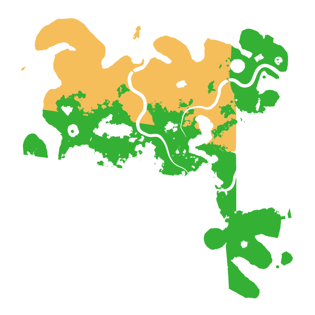 Biome Rust Map: Procedural Map, Size: 4000, Seed: 495163748