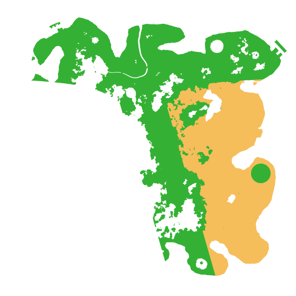 Biome Rust Map: Procedural Map, Size: 4000, Seed: 429823572