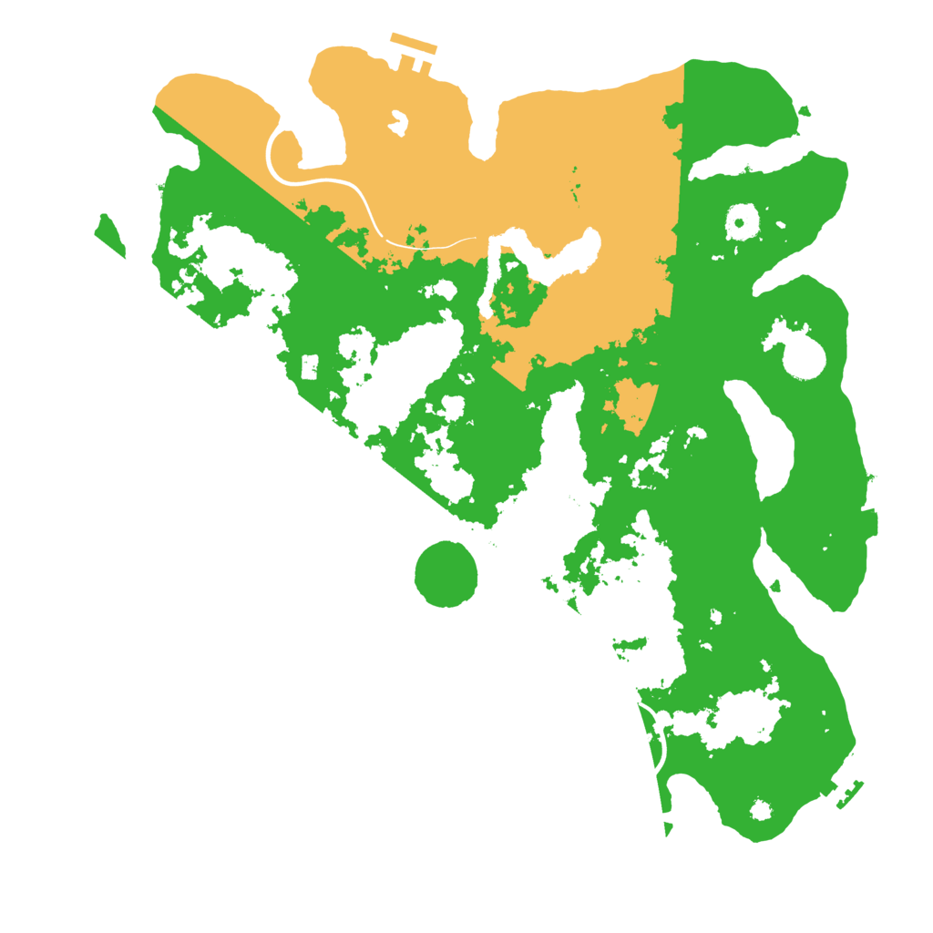 Biome Rust Map: Procedural Map, Size: 4000, Seed: 812965061