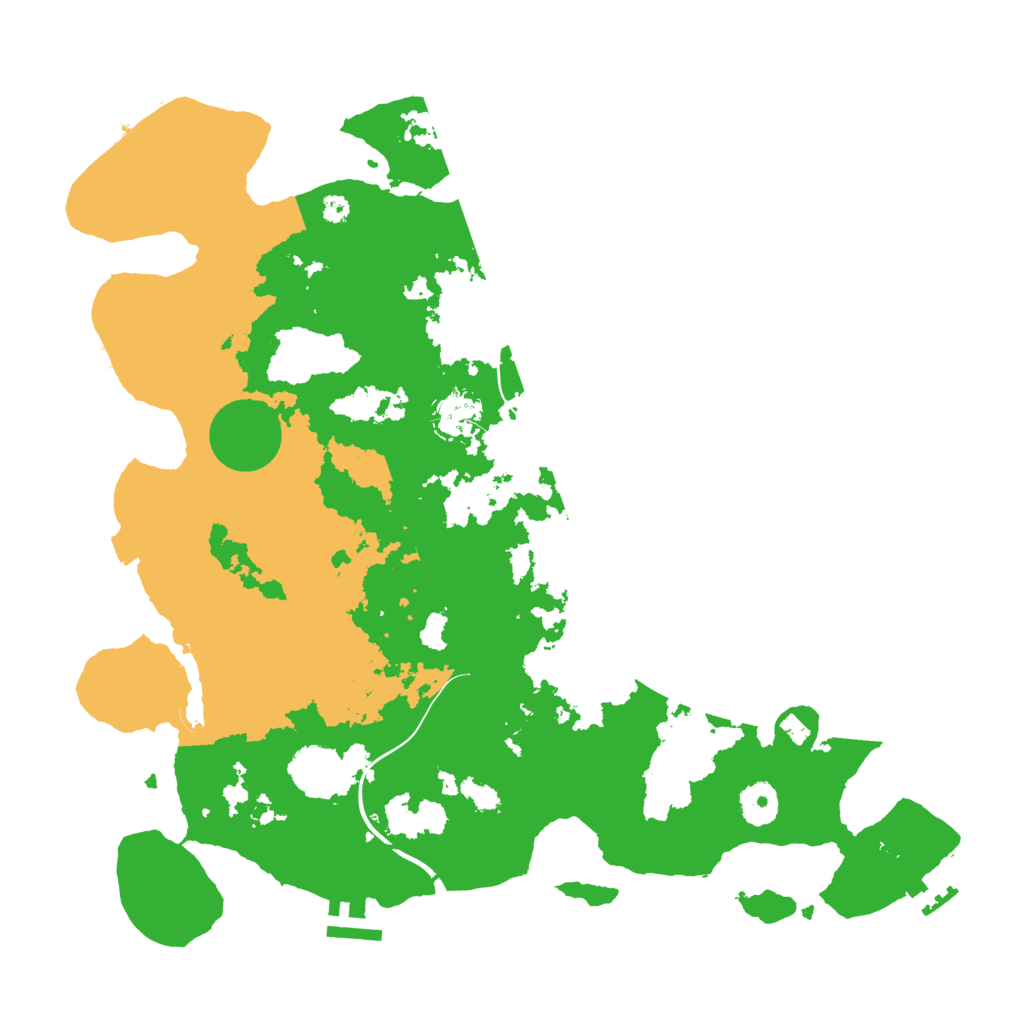 Biome Rust Map: Procedural Map, Size: 3750, Seed: 1393864031