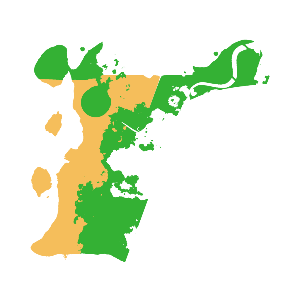 Biome Rust Map: Procedural Map, Size: 2700, Seed: 1657286321
