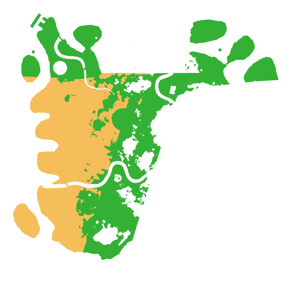 Biome Rust Map: Procedural Map, Size: 3750, Seed: 295542562