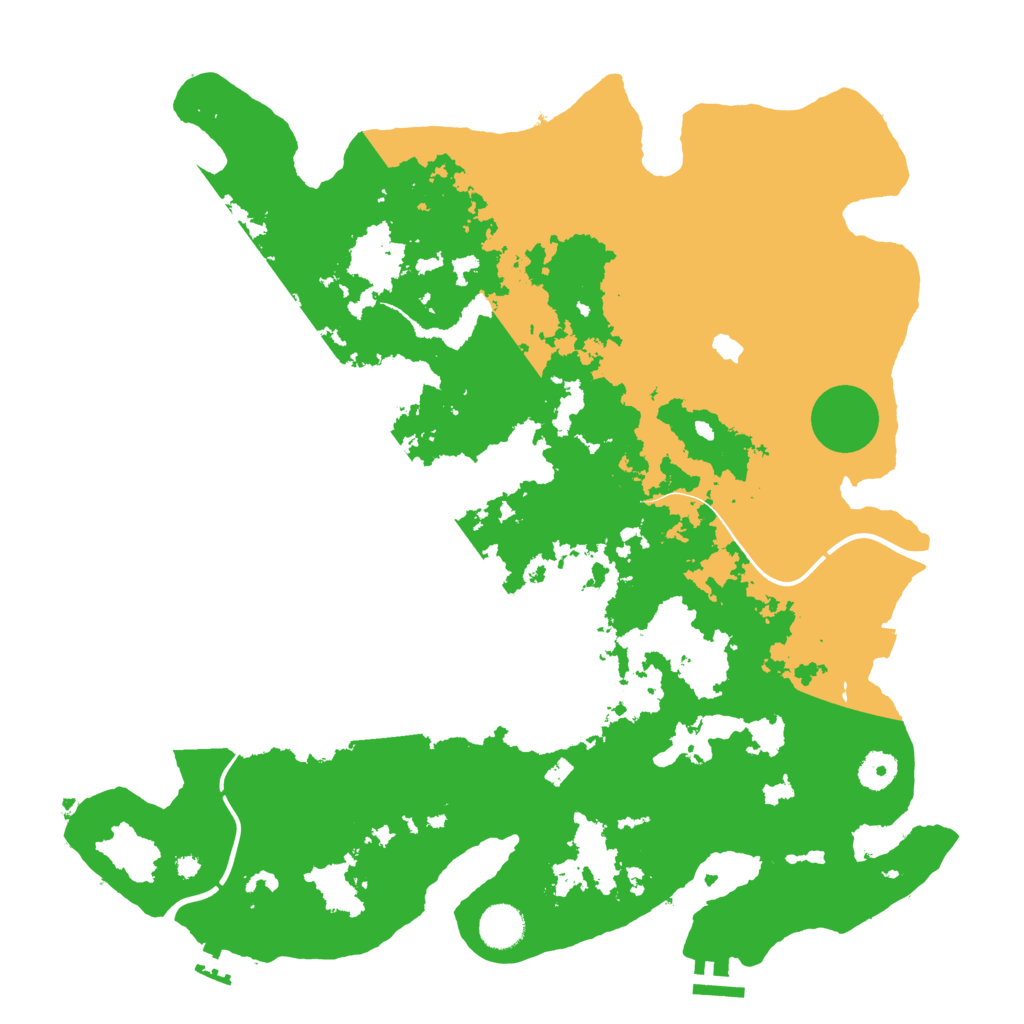 Biome Rust Map: Procedural Map, Size: 4000, Seed: 906664769