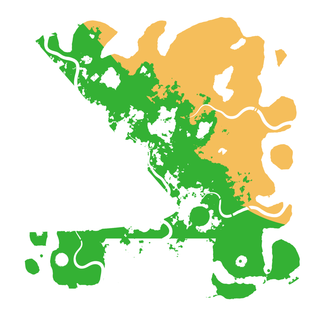 Biome Rust Map: Procedural Map, Size: 4250, Seed: 1009293828