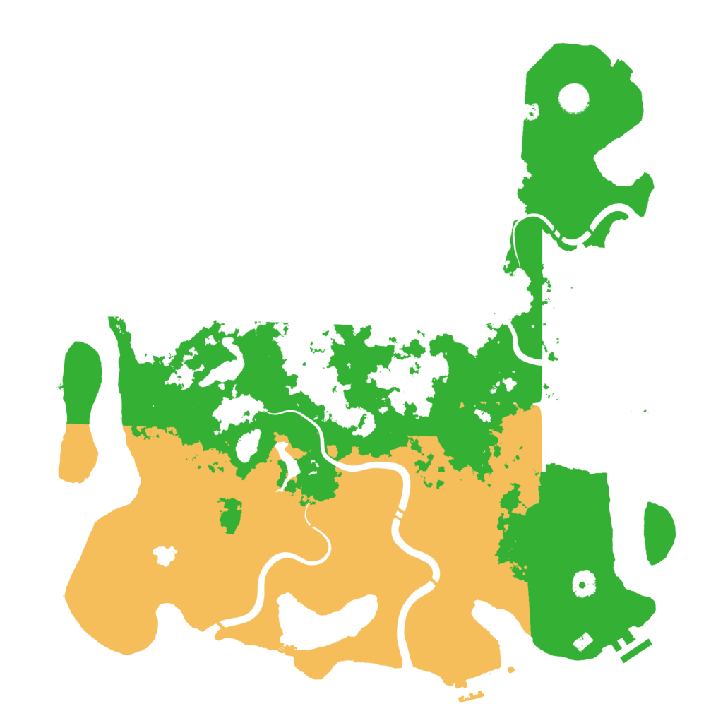 Biome Rust Map: Procedural Map, Size: 4250, Seed: 1124681039
