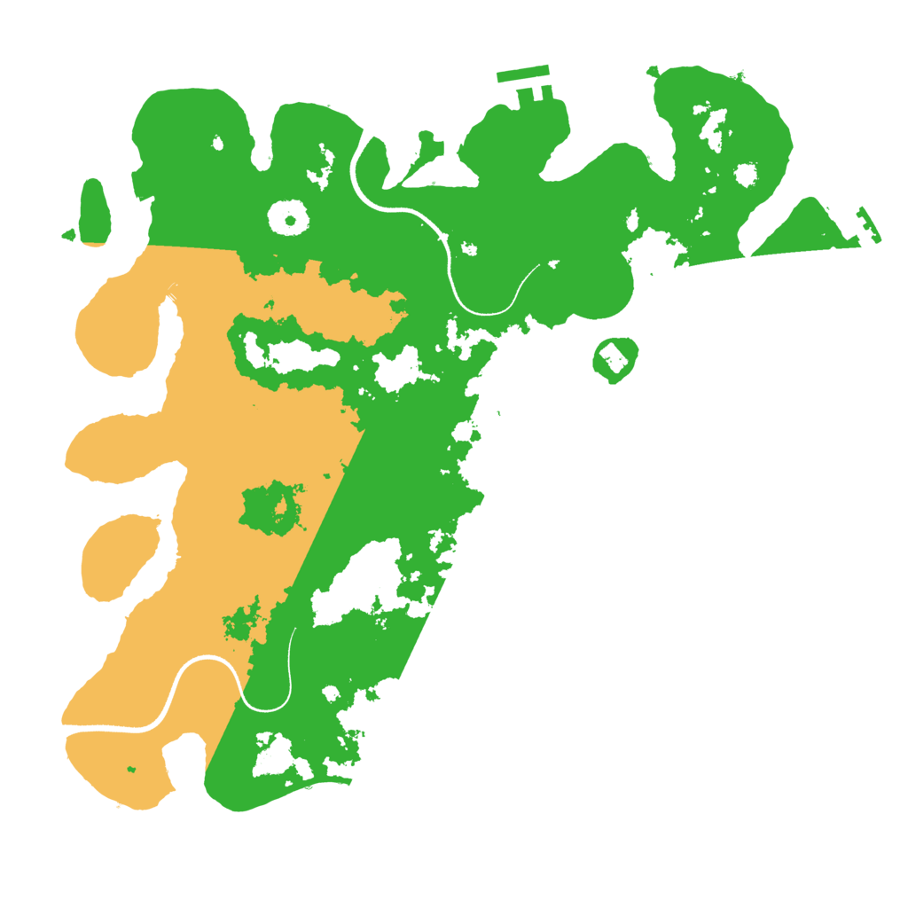 Biome Rust Map: Procedural Map, Size: 3500, Seed: 1803633448