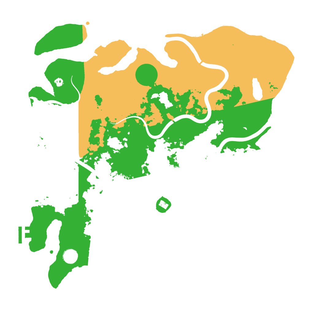 Biome Rust Map: Procedural Map, Size: 3750, Seed: 1942782659