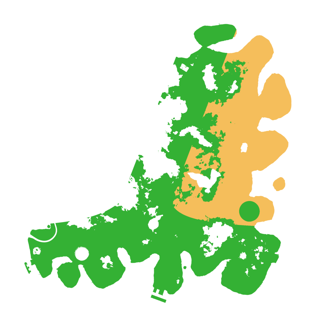 Biome Rust Map: Procedural Map, Size: 4000, Seed: 147852369