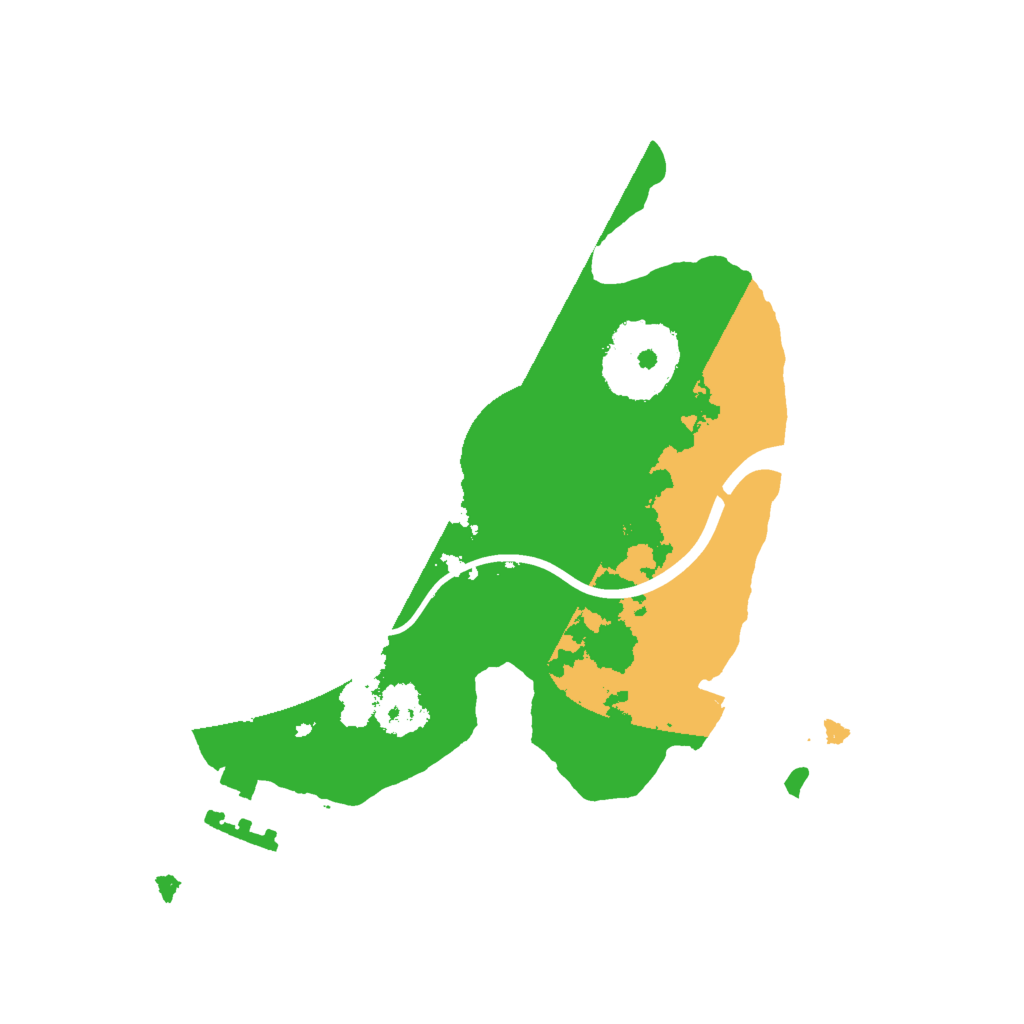 Biome Rust Map: Procedural Map, Size: 2000, Seed: 2119861155