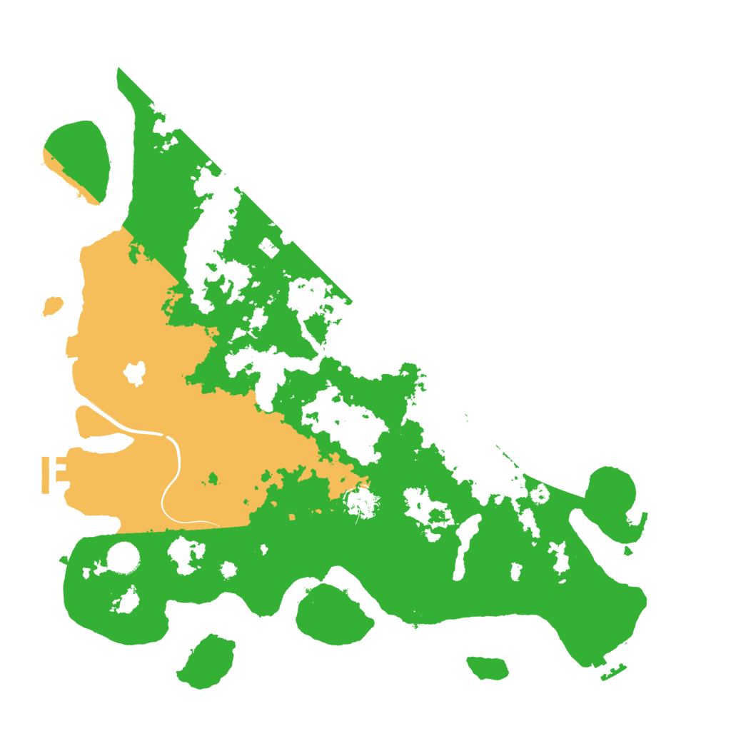 Biome Rust Map: Procedural Map, Size: 4000, Seed: 997990922