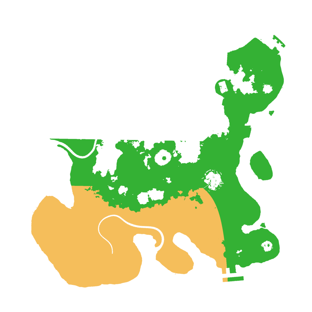 Biome Rust Map: Procedural Map, Size: 3000, Seed: 21122024